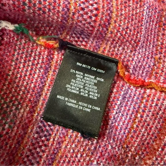 Moth by Anthropologie Williston plaid cardigan multicolor with belt Size M - Picture 10 of 16